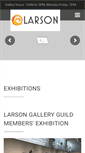 Mobile Screenshot of larsongallery.org